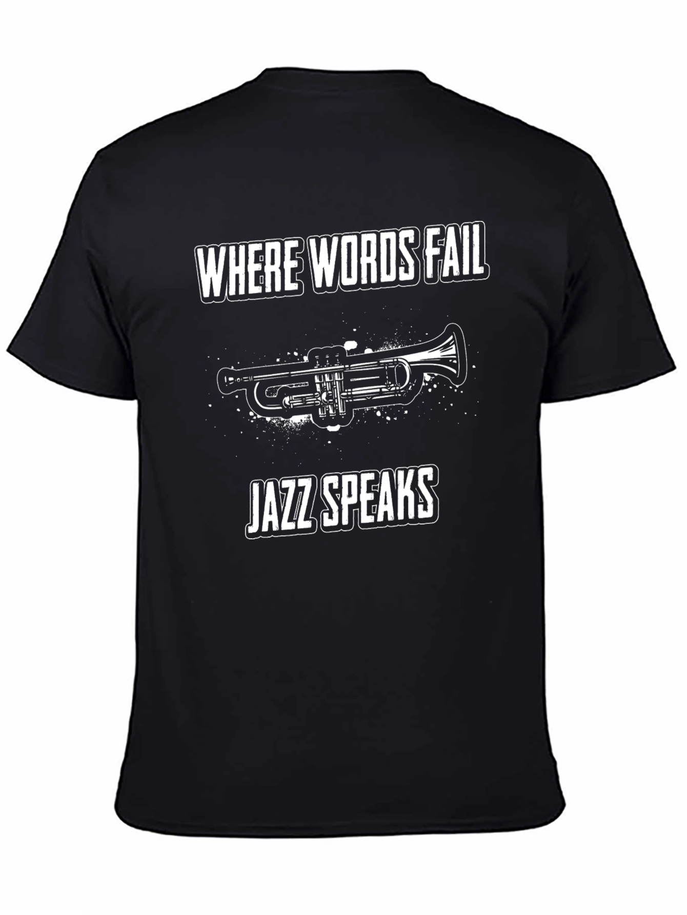 Jazz Speaks T-Shirt - Music Lover Tee