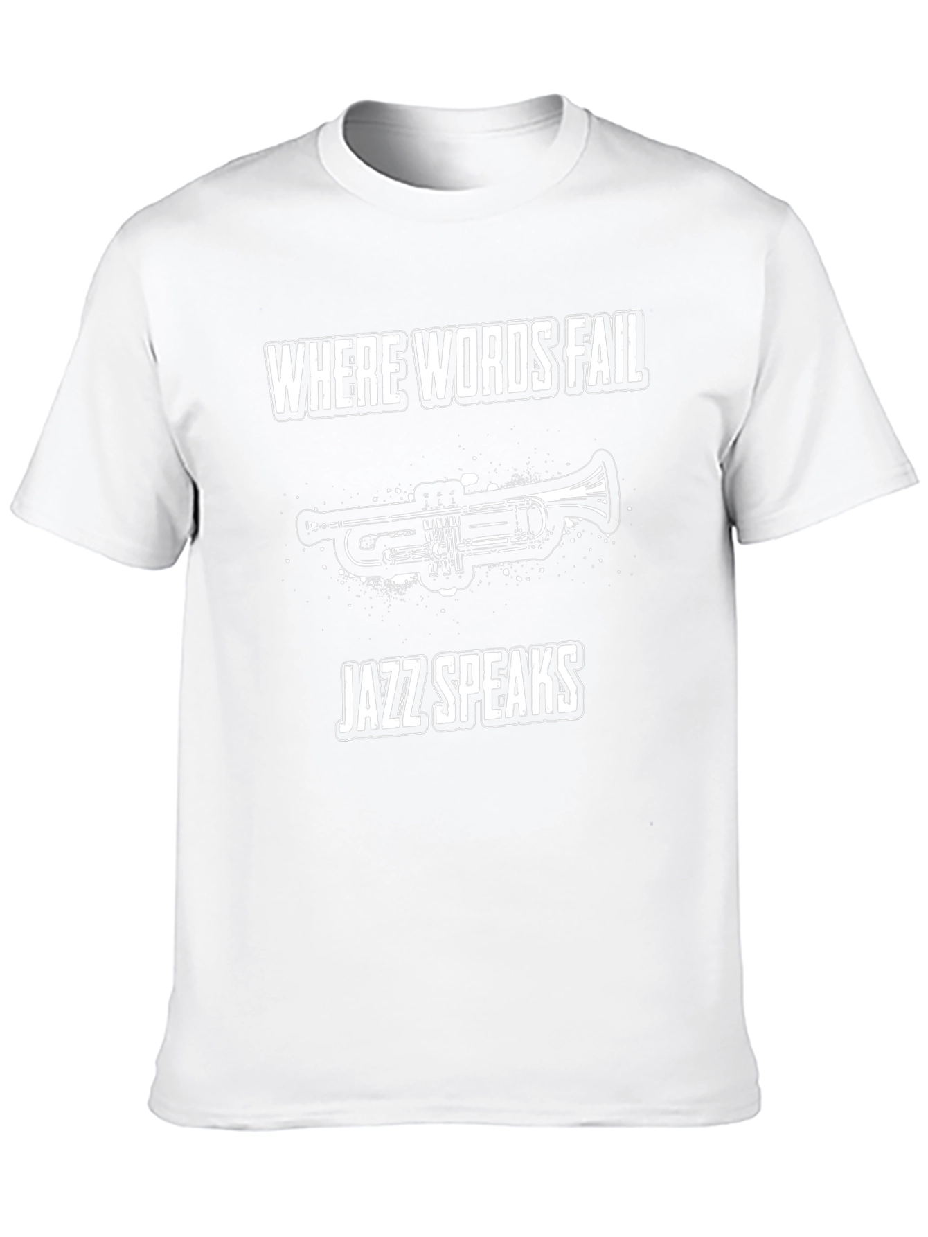 Jazz Speaks T-Shirt - Music Lover Tee
