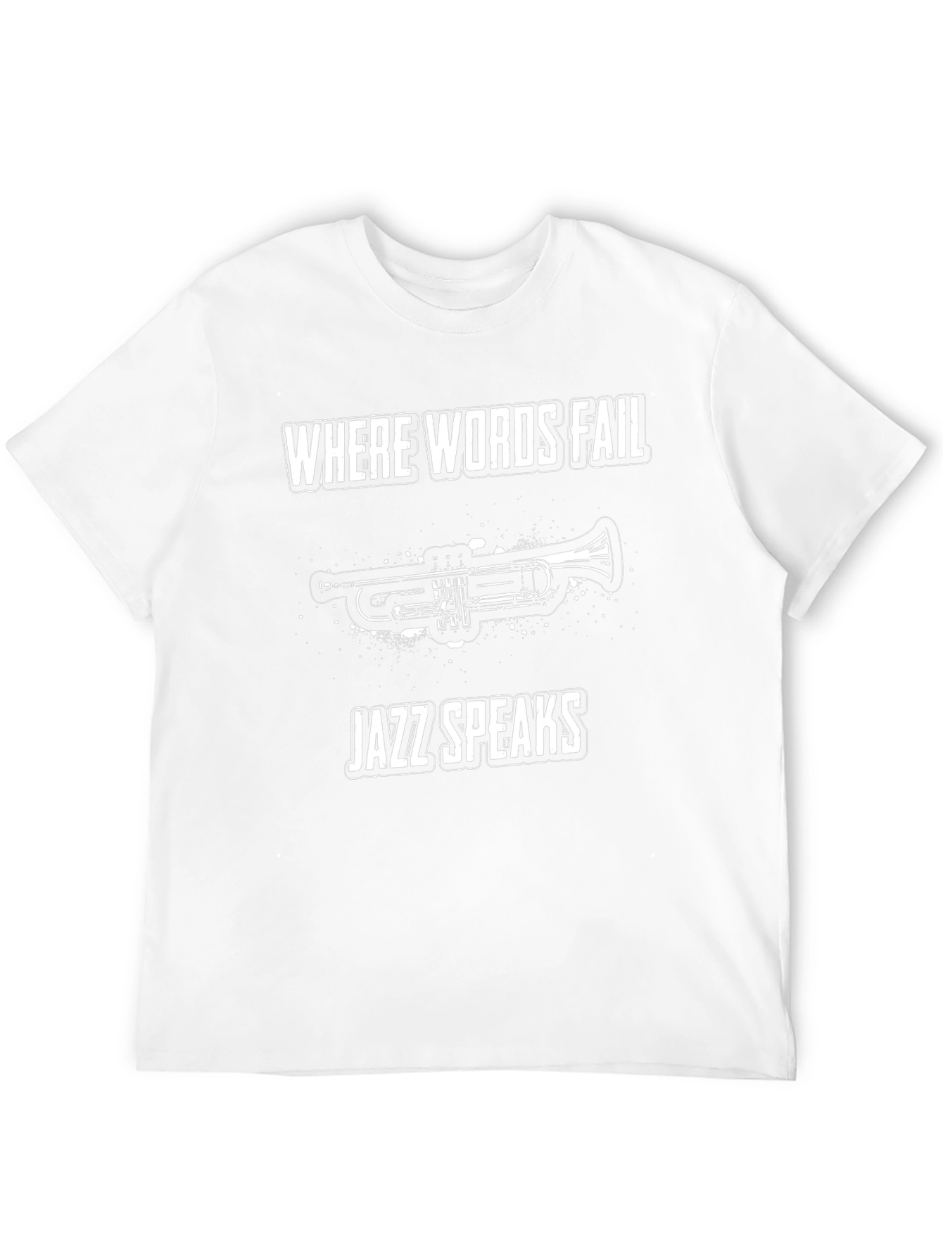 Jazz Speaks T-Shirt - Music Lover Tee