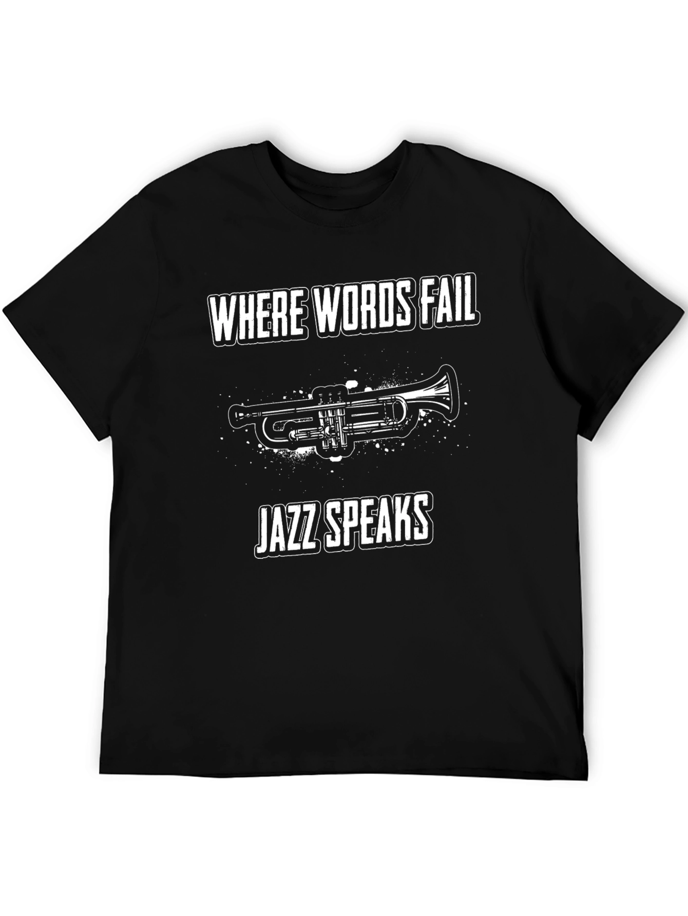 Jazz Speaks T-Shirt - Music Lover Tee