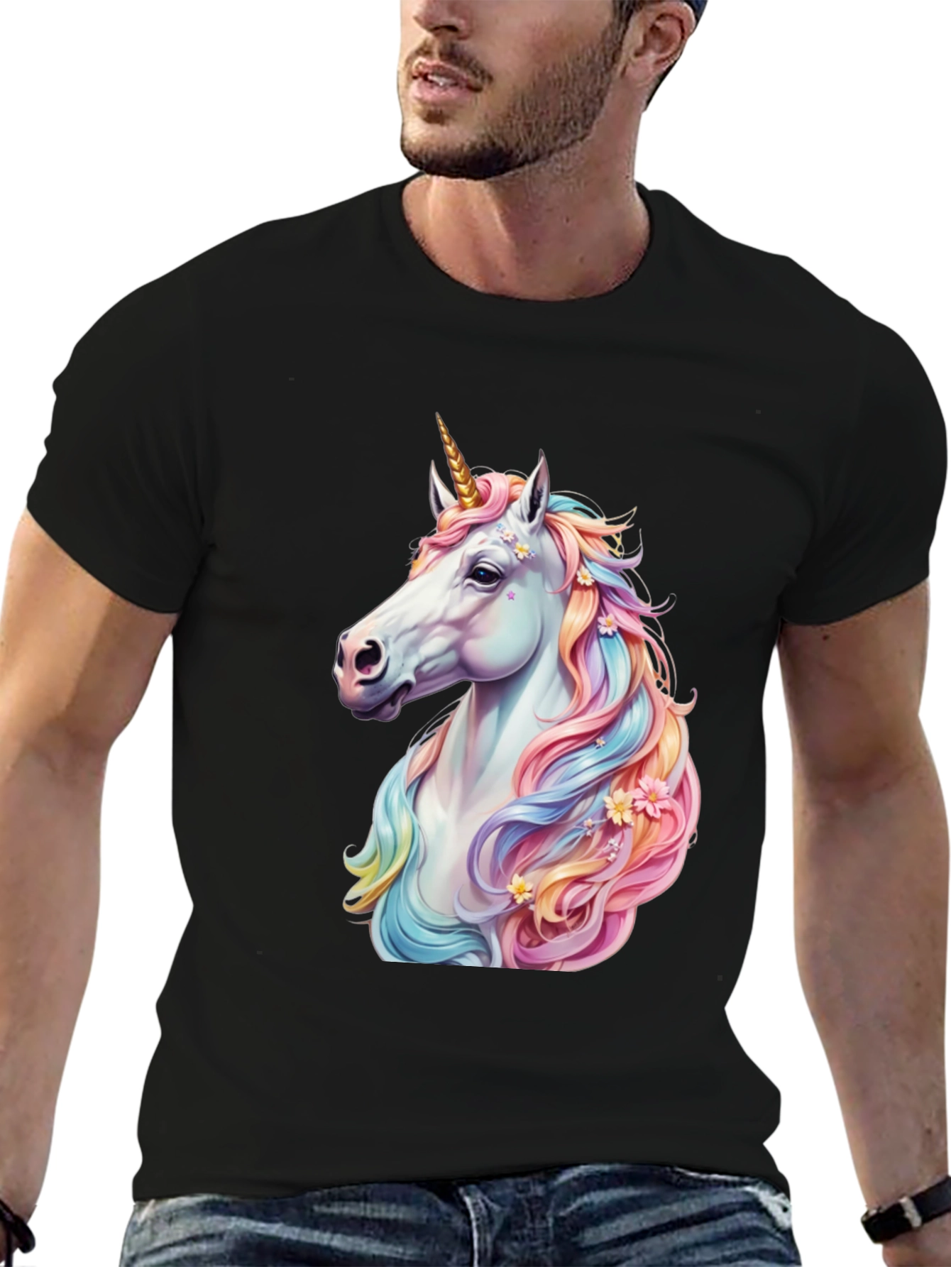 Unicorn Graphic T-Shirt - Fantasy Tee