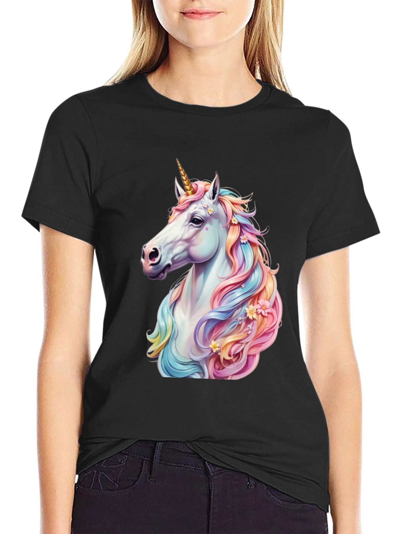 Unicorn Graphic T-Shirt - Fantasy Tee