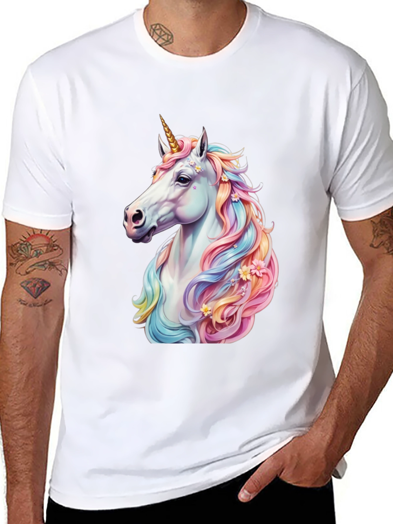 Unicorn Graphic T-Shirt - Fantasy Tee