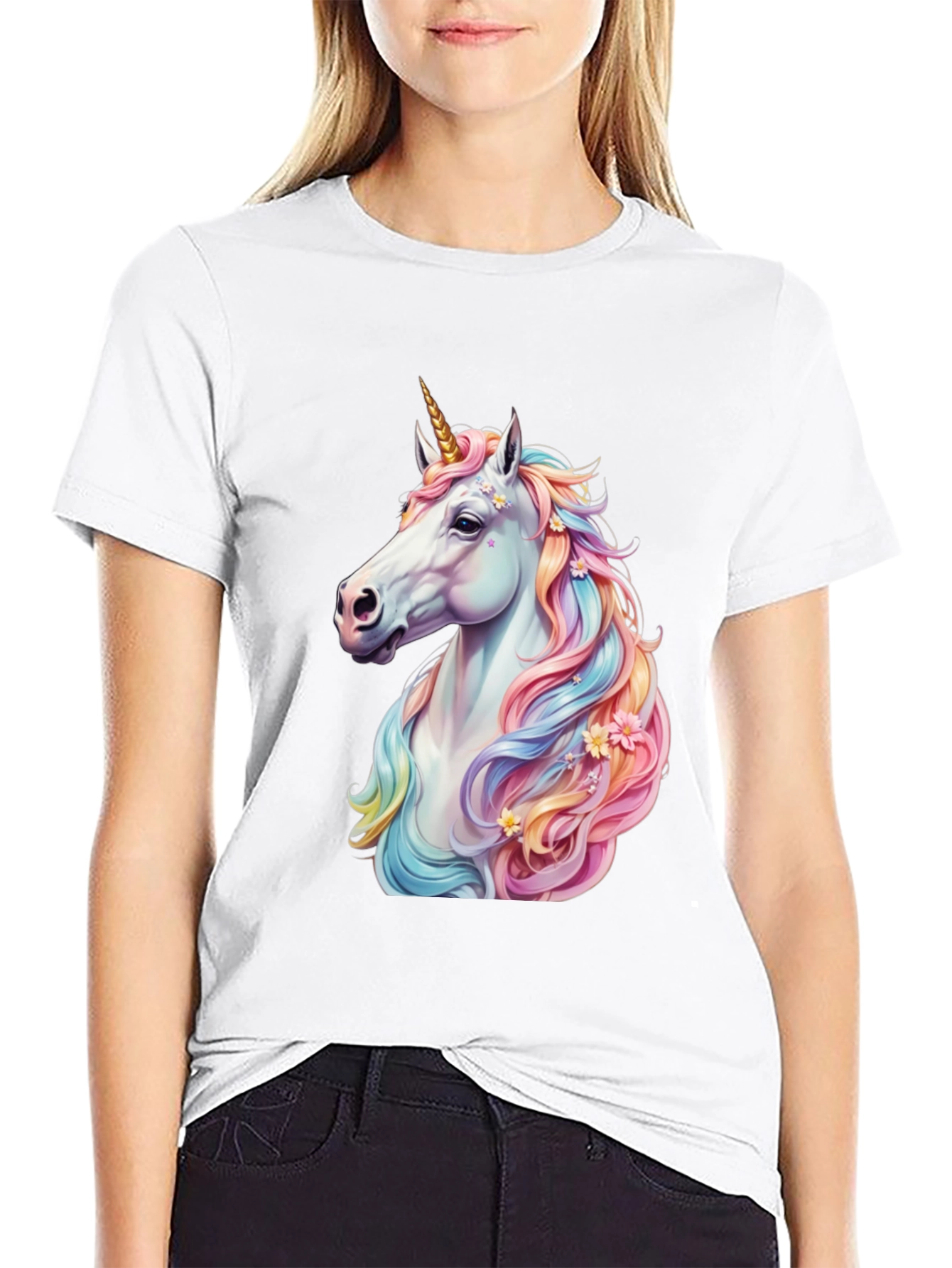 Unicorn Graphic T-Shirt - Fantasy Tee