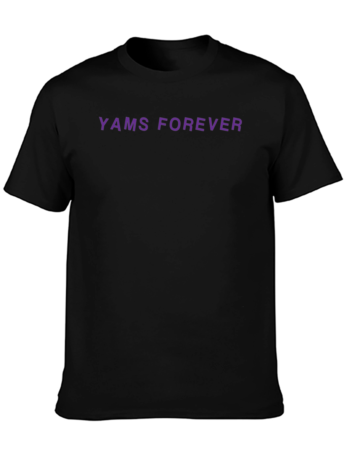 YAMS FOREVER Black T-Shirt