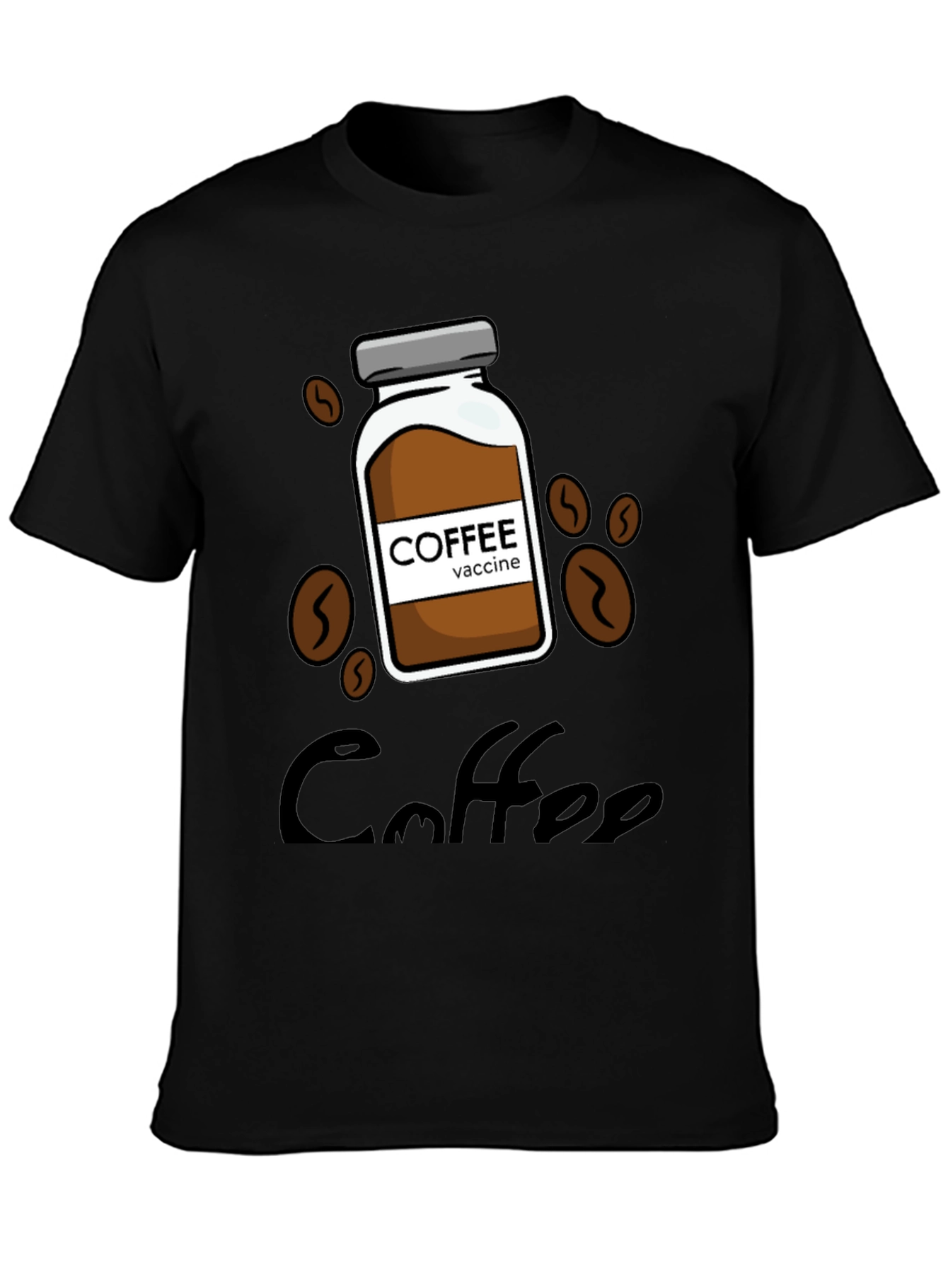 Coffee Vaccine T-Shirt - Caffeine Lovers Tee