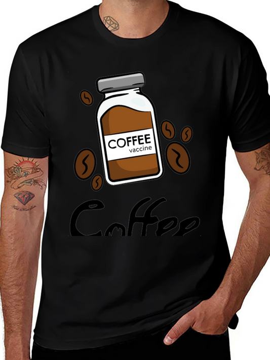 Coffee Vaccine T-Shirt - Caffeine Lovers Tee