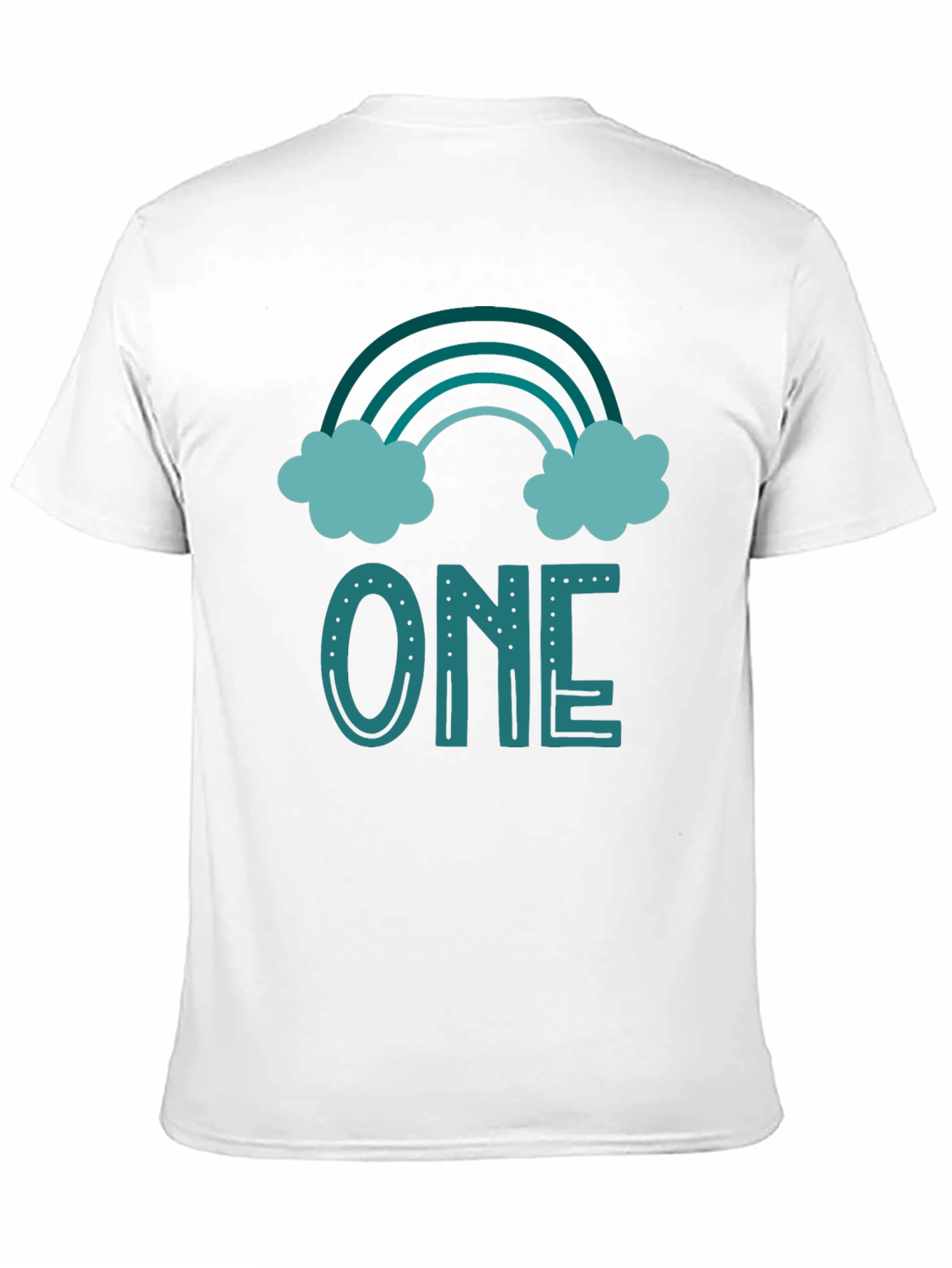 First Birthday Rainbow One T-Shirt