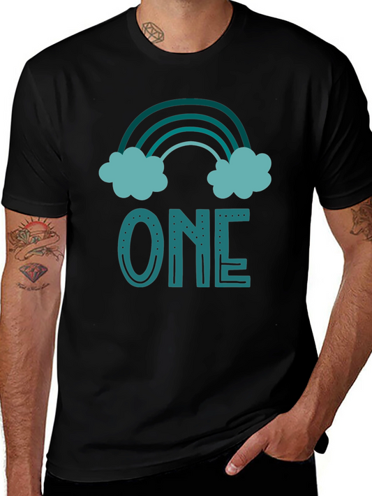 First Birthday Rainbow One T-Shirt