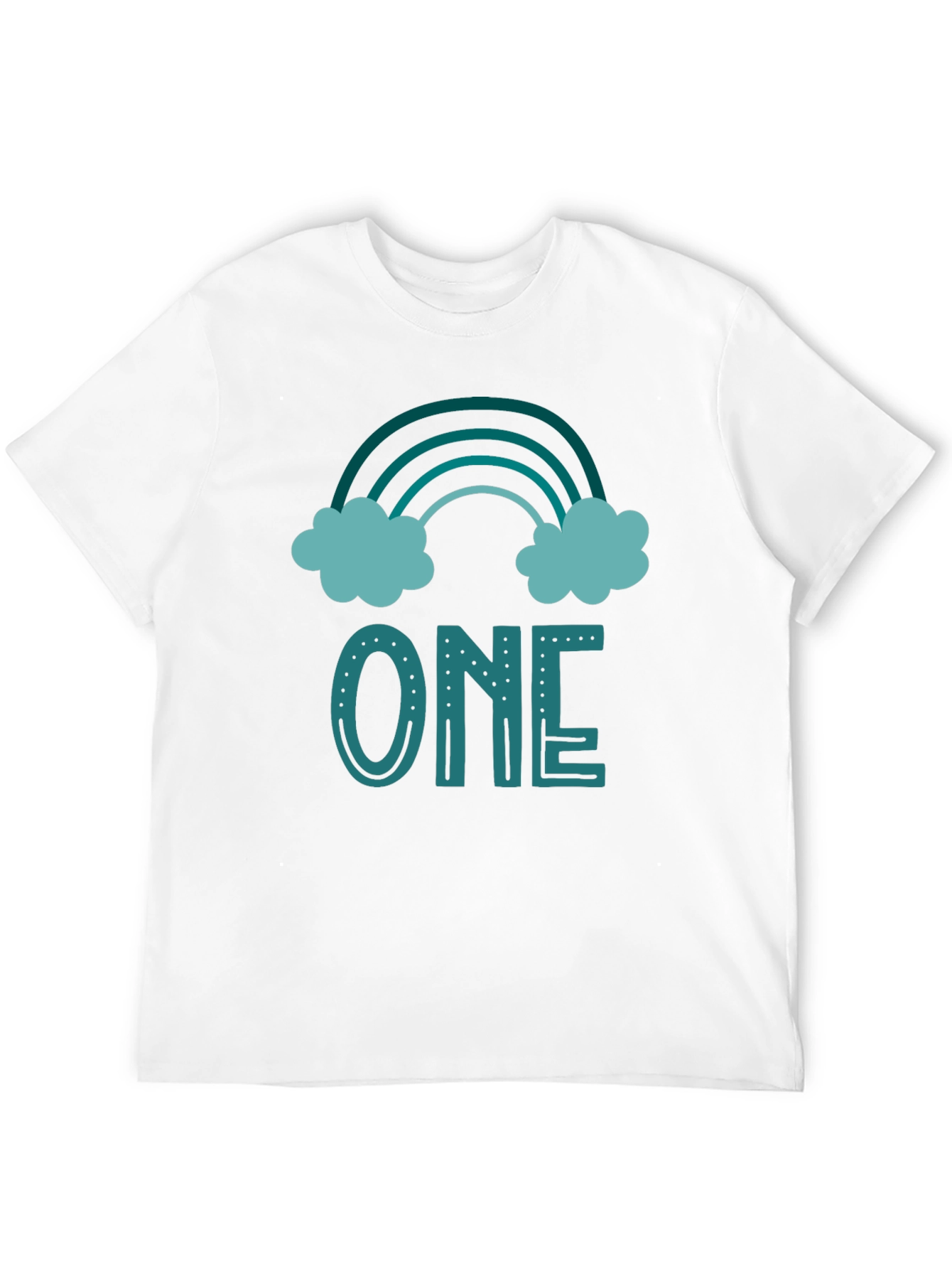 First Birthday Rainbow One T-Shirt