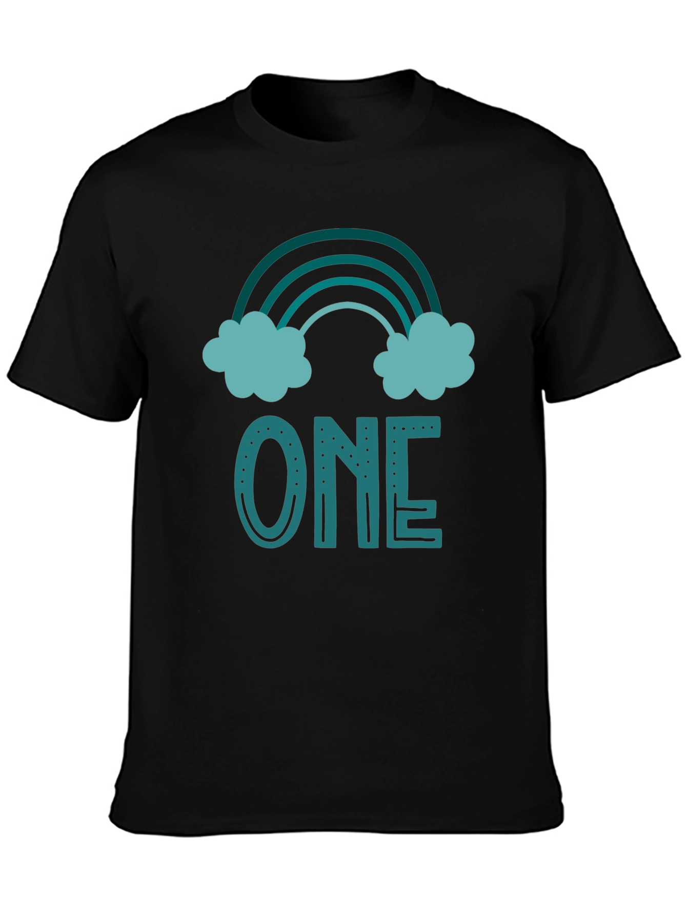 First Birthday Rainbow One T-Shirt