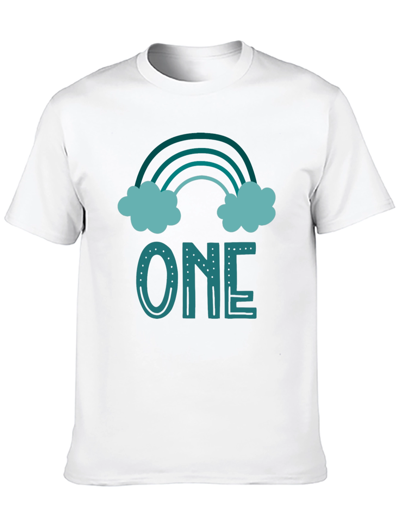 First Birthday Rainbow One T-Shirt