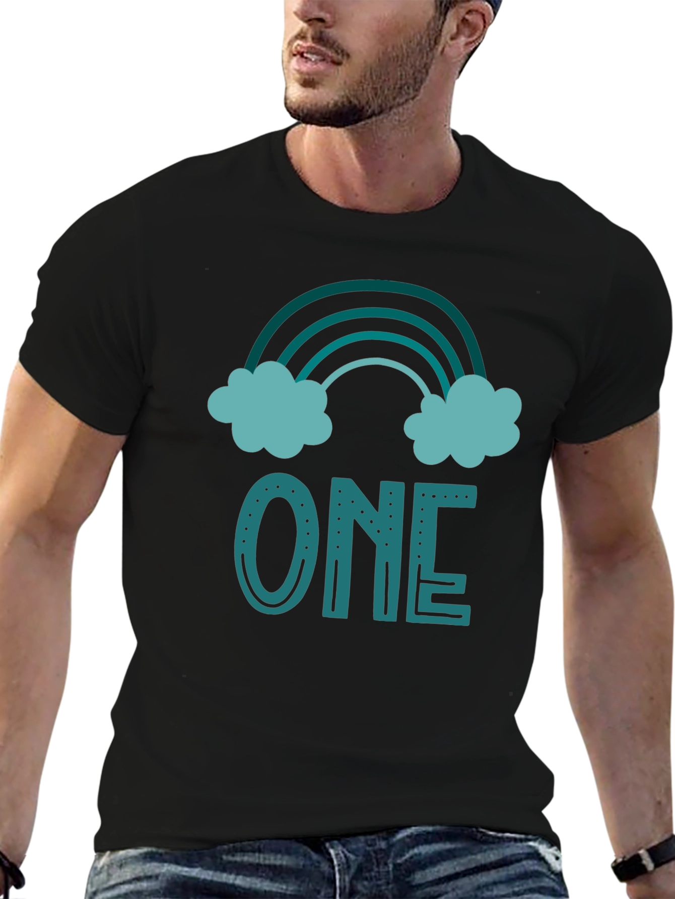 First Birthday Rainbow One T-Shirt