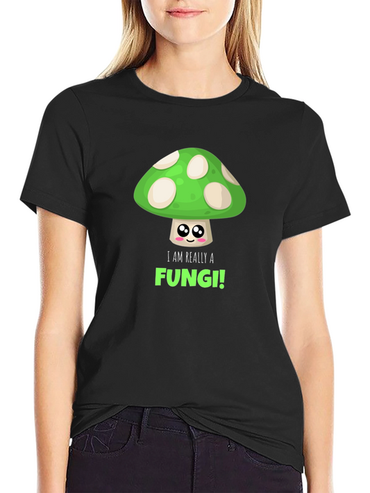 Funny Fungi T-Shirt -  Cute Mushroom Design