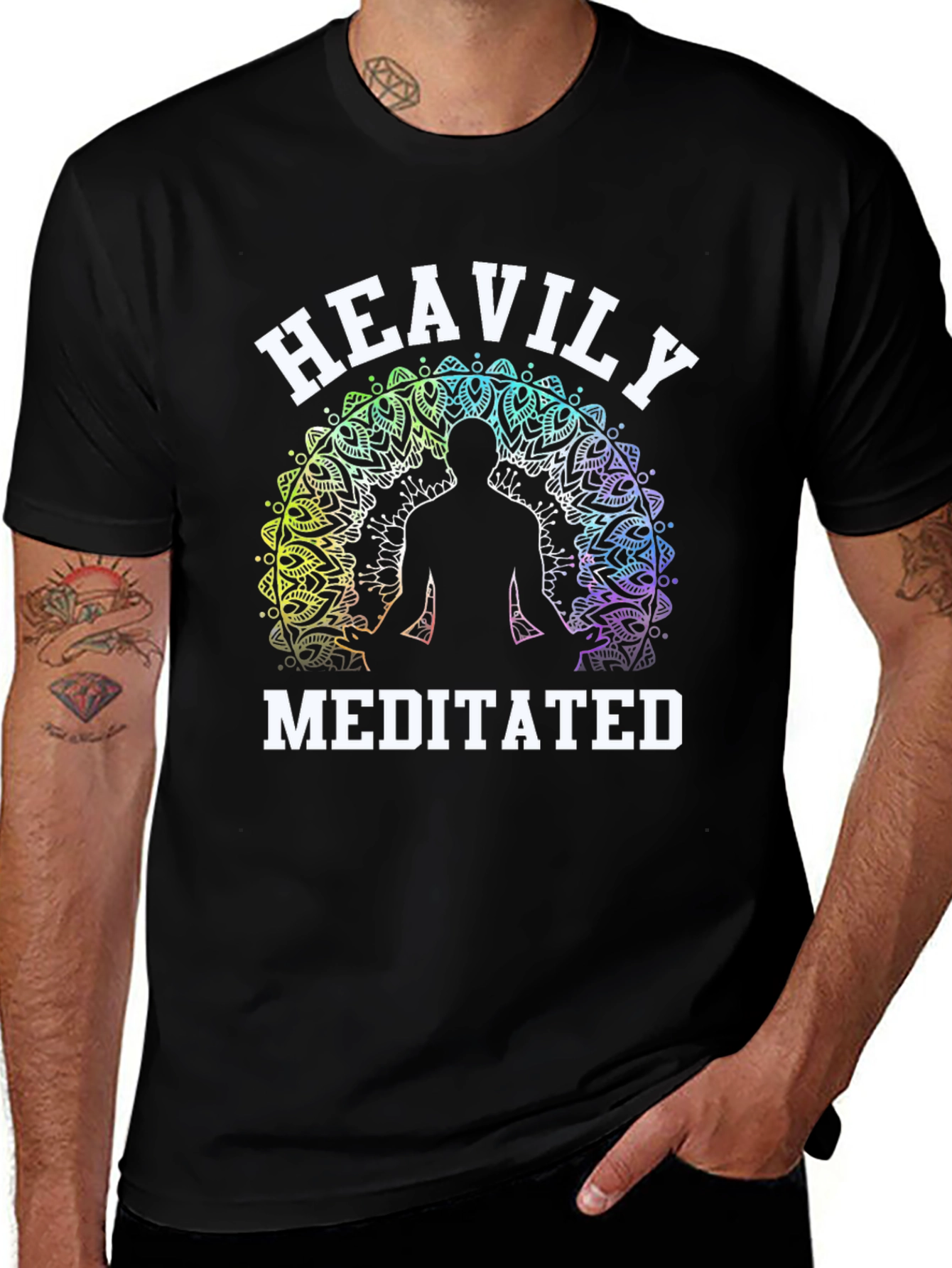 Heavily Meditated Graphic T-Shirt
