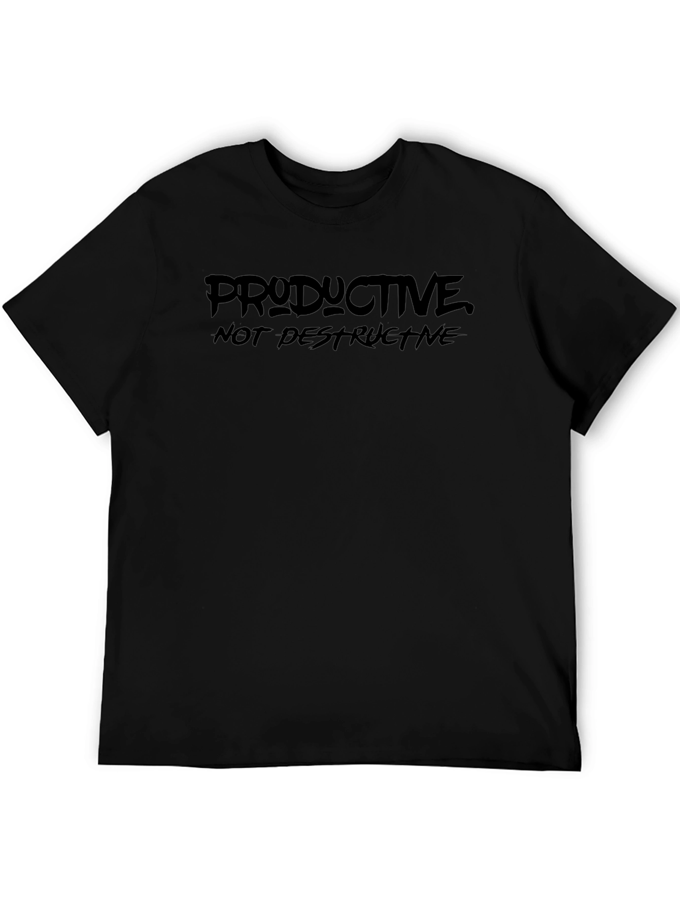 Productive Not Destructive Graphic Tee