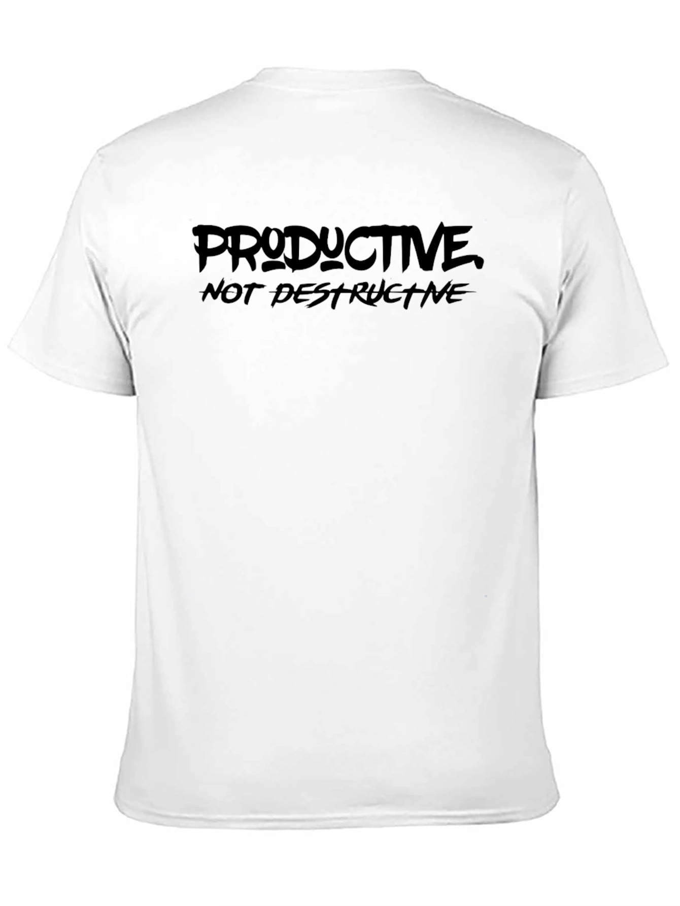 Productive Not Destructive Graphic Tee