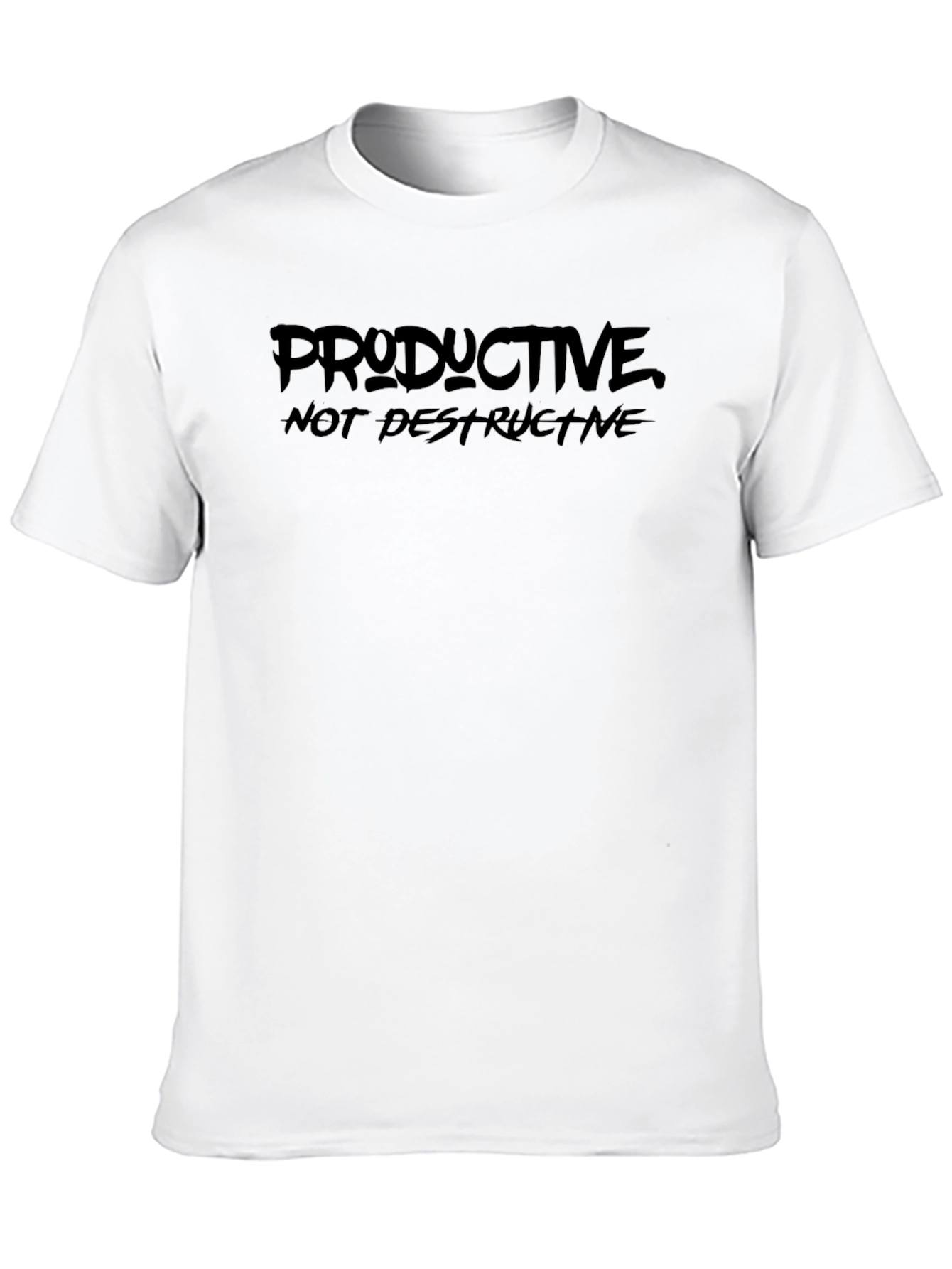 Productive Not Destructive Graphic Tee