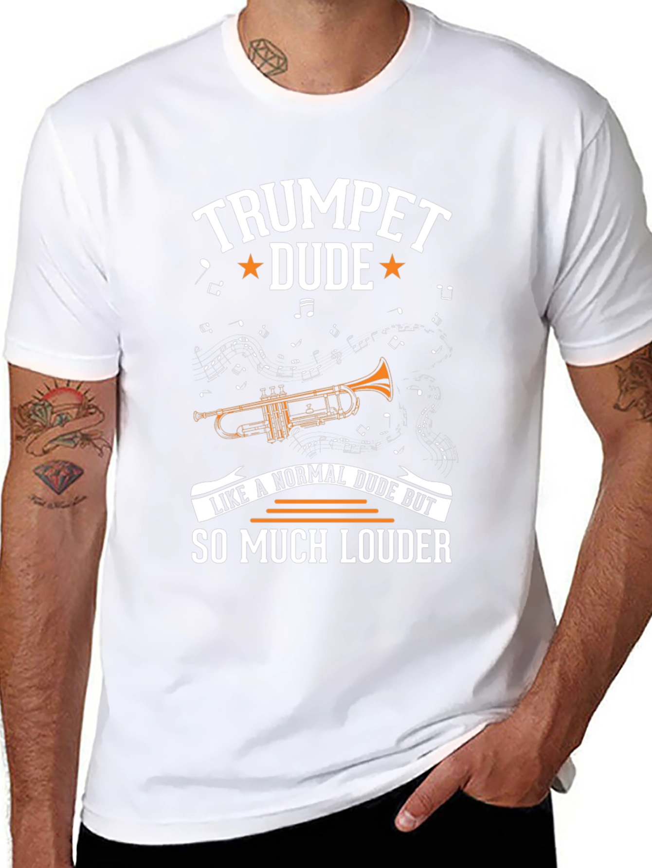 Trumpet Dude T-Shirt - So Much Louder