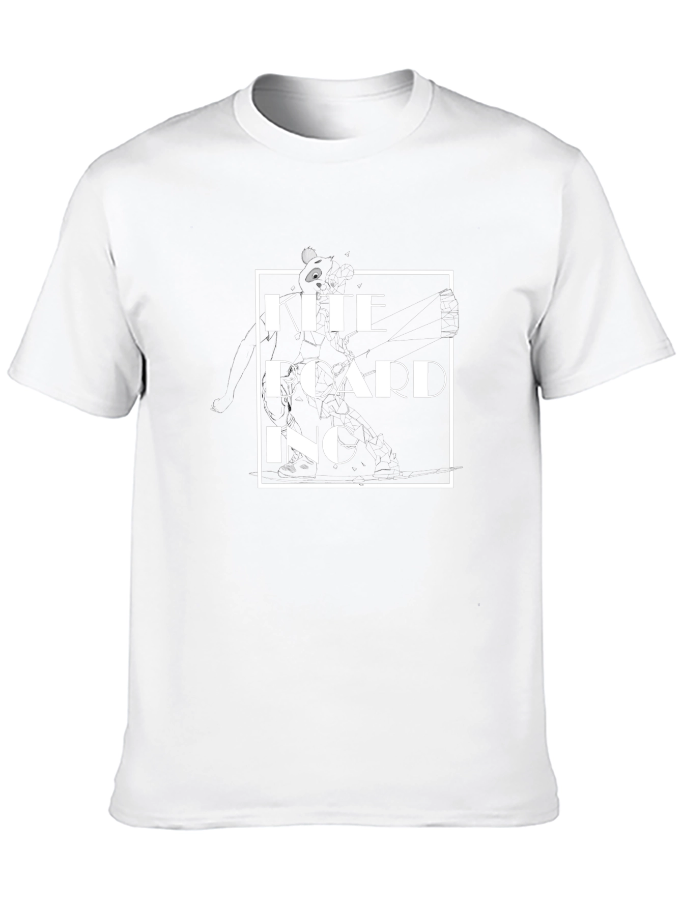 Kiteboarding Graphic T-Shirt - Black