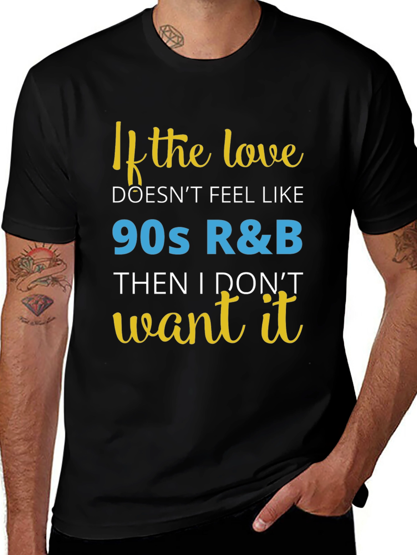 90s R&B Music Lover T-Shirt