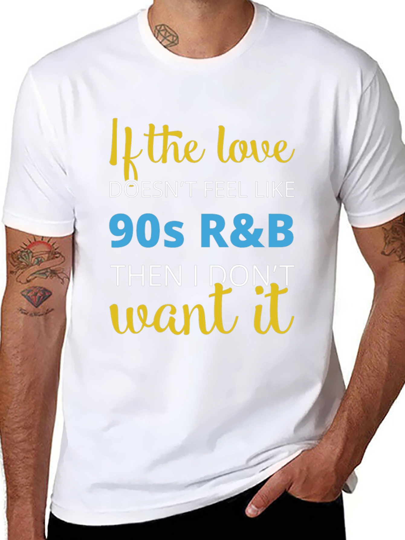 90s R&B Music Lover T-Shirt