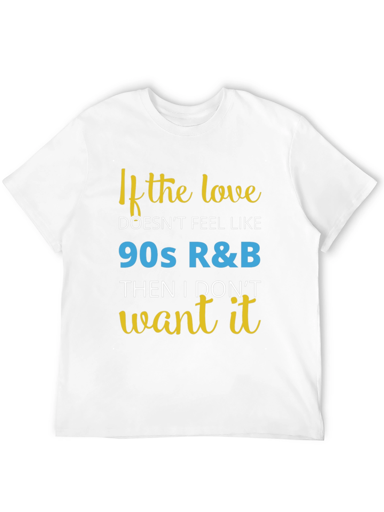 90s R&B Music Lover T-Shirt