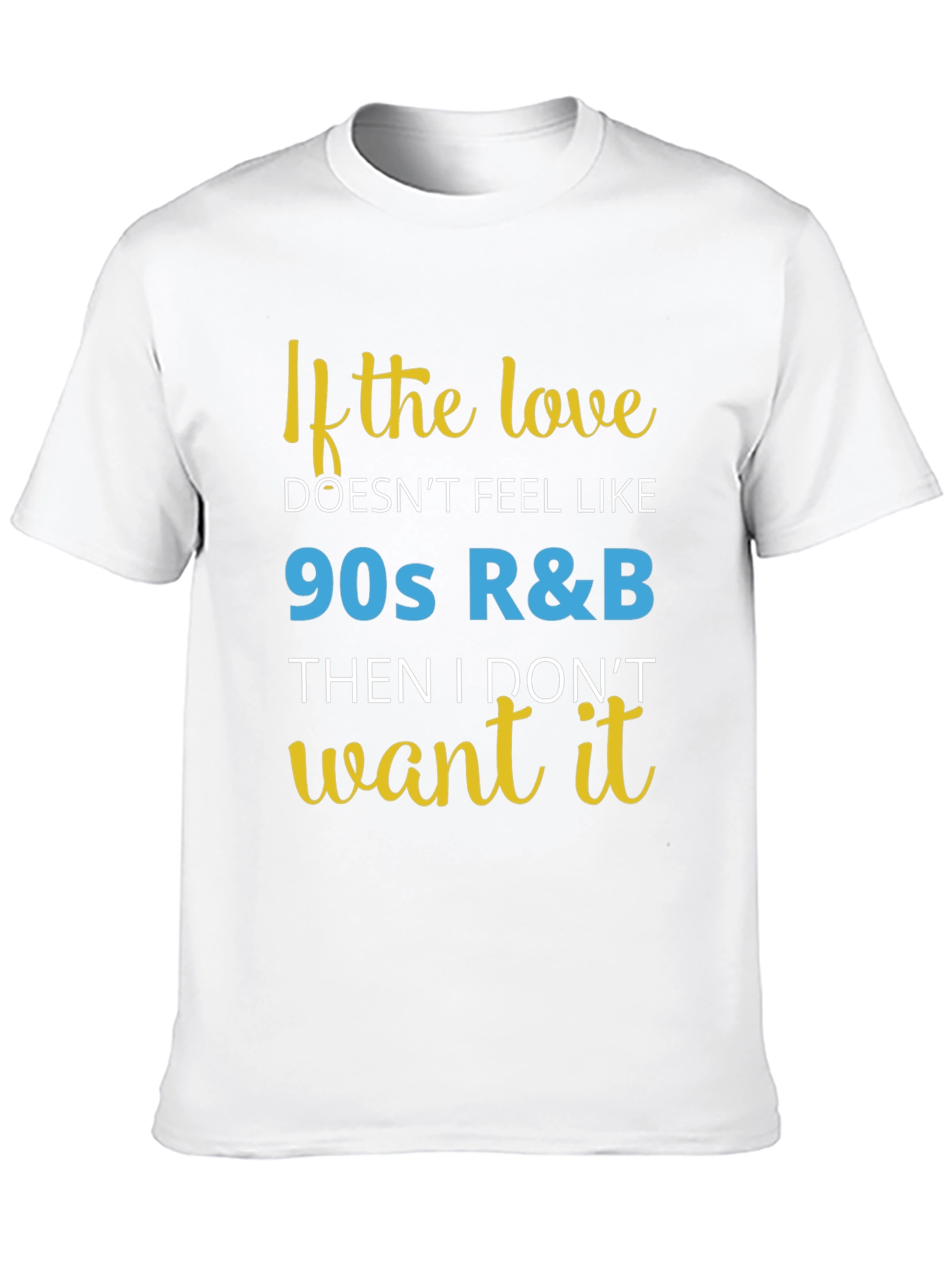 90s R&B Music Lover T-Shirt