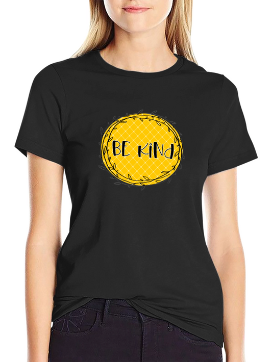 Be Kind Graphic Tee - Black