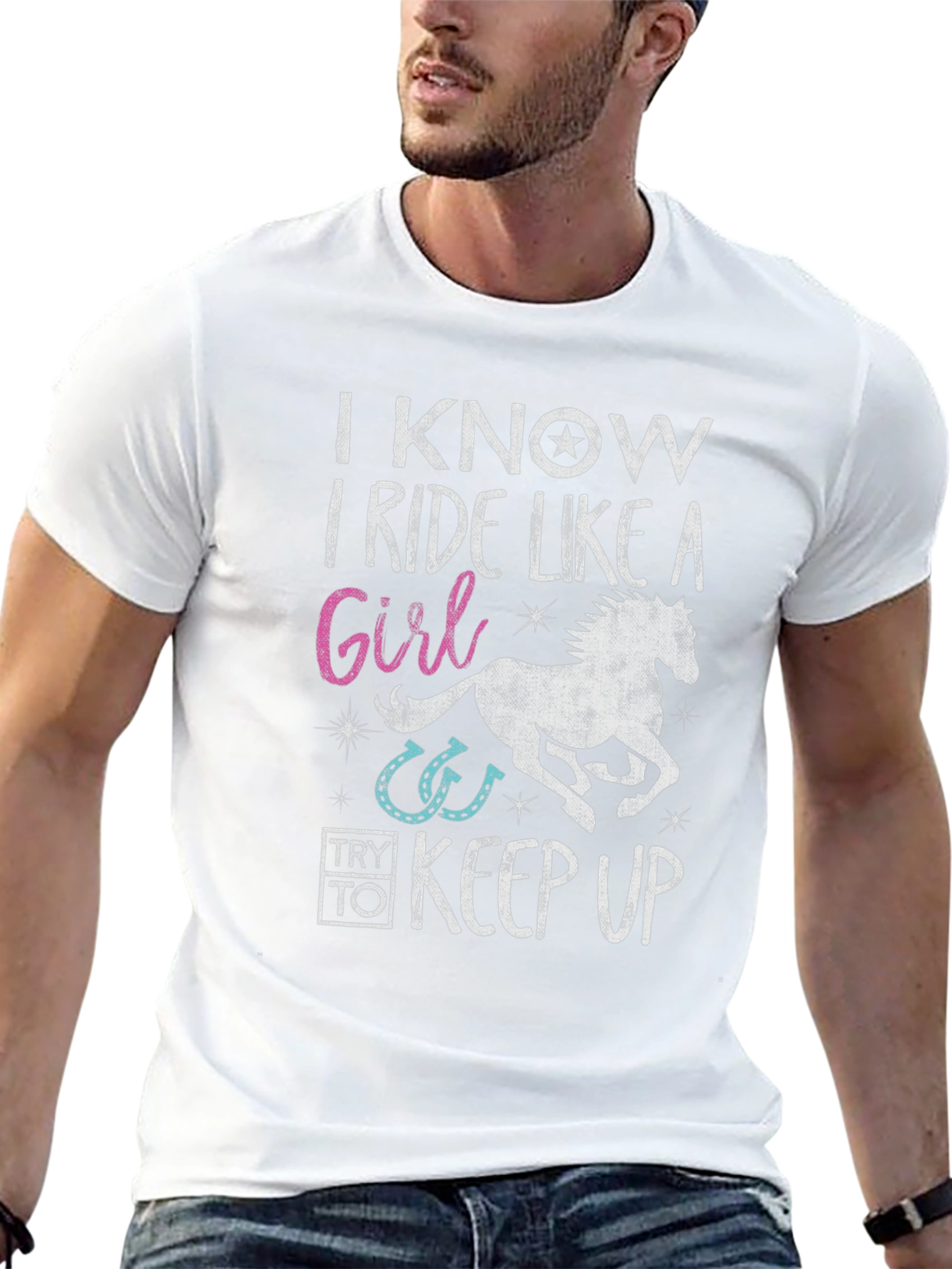 I Ride Like a Girl Graphic Tee