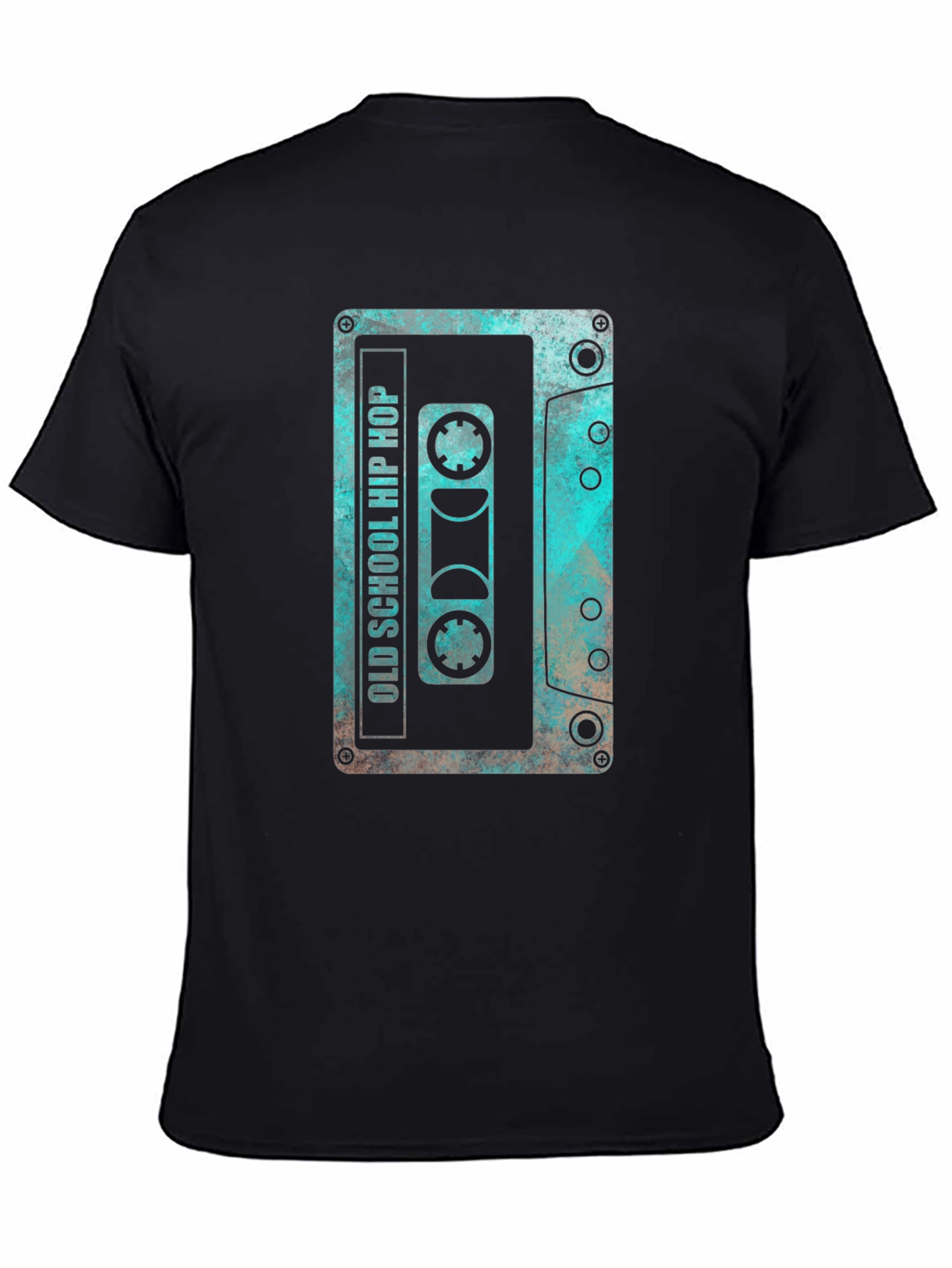 Retro Old School Hip Hop Cassette Tape Graphic T-Shirt