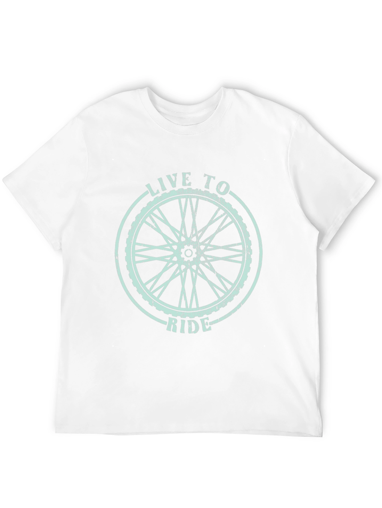 Live to Ride Black Graphic Tee