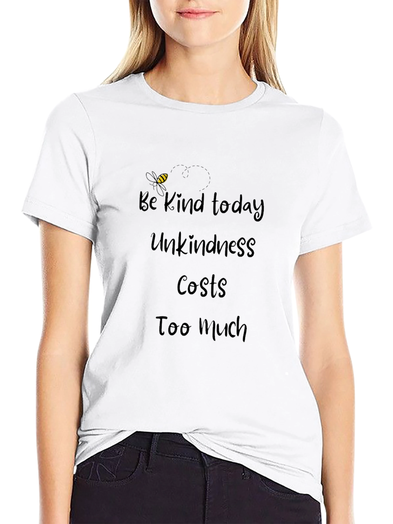 Be Kind Today Graphic Tee - Black