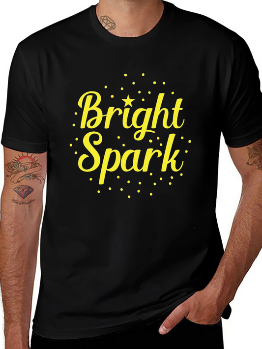 Bright Spark Graphic Tee - Soft Cotton Blend