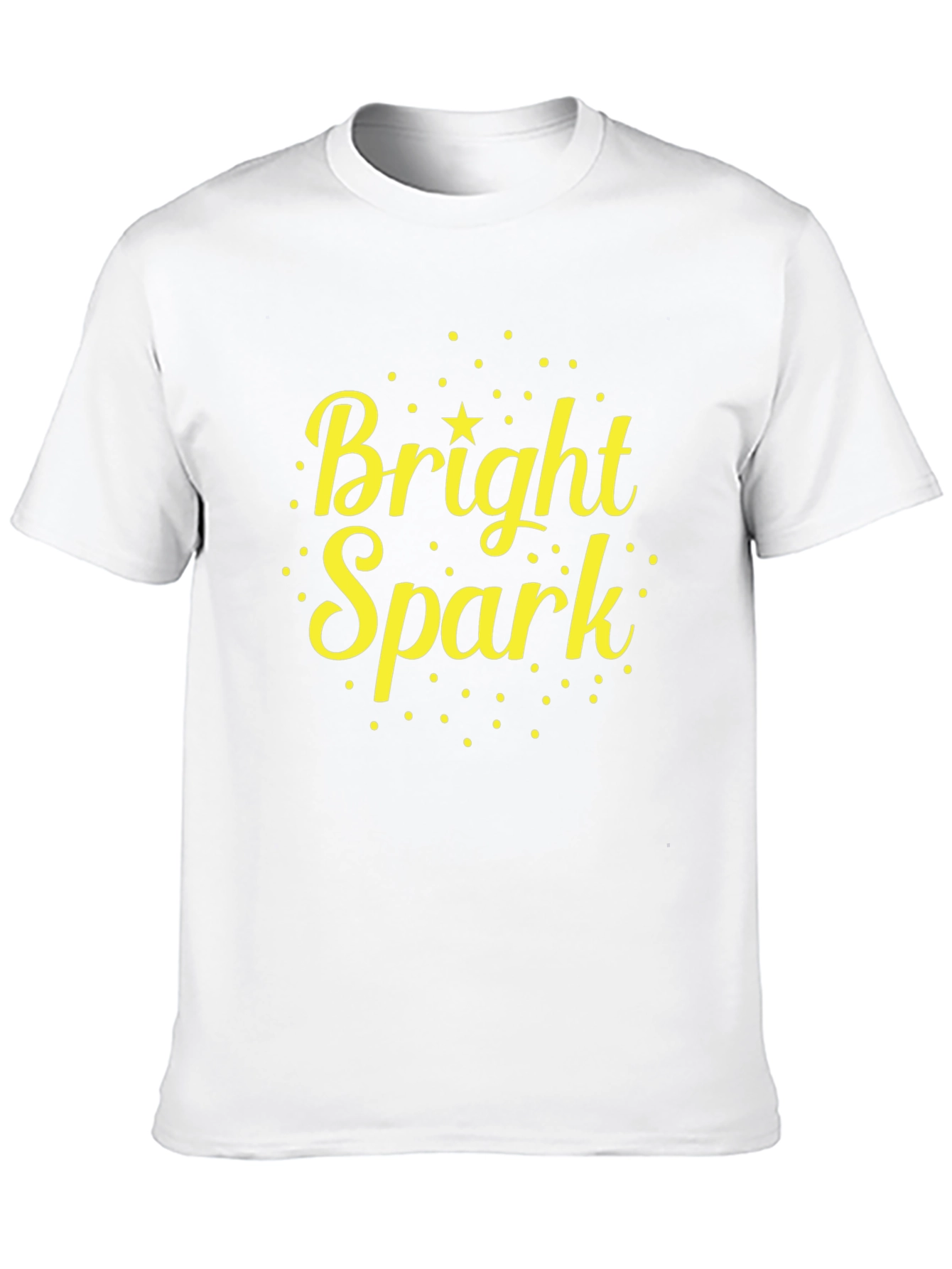 Bright Spark Graphic Tee - Soft Cotton Blend