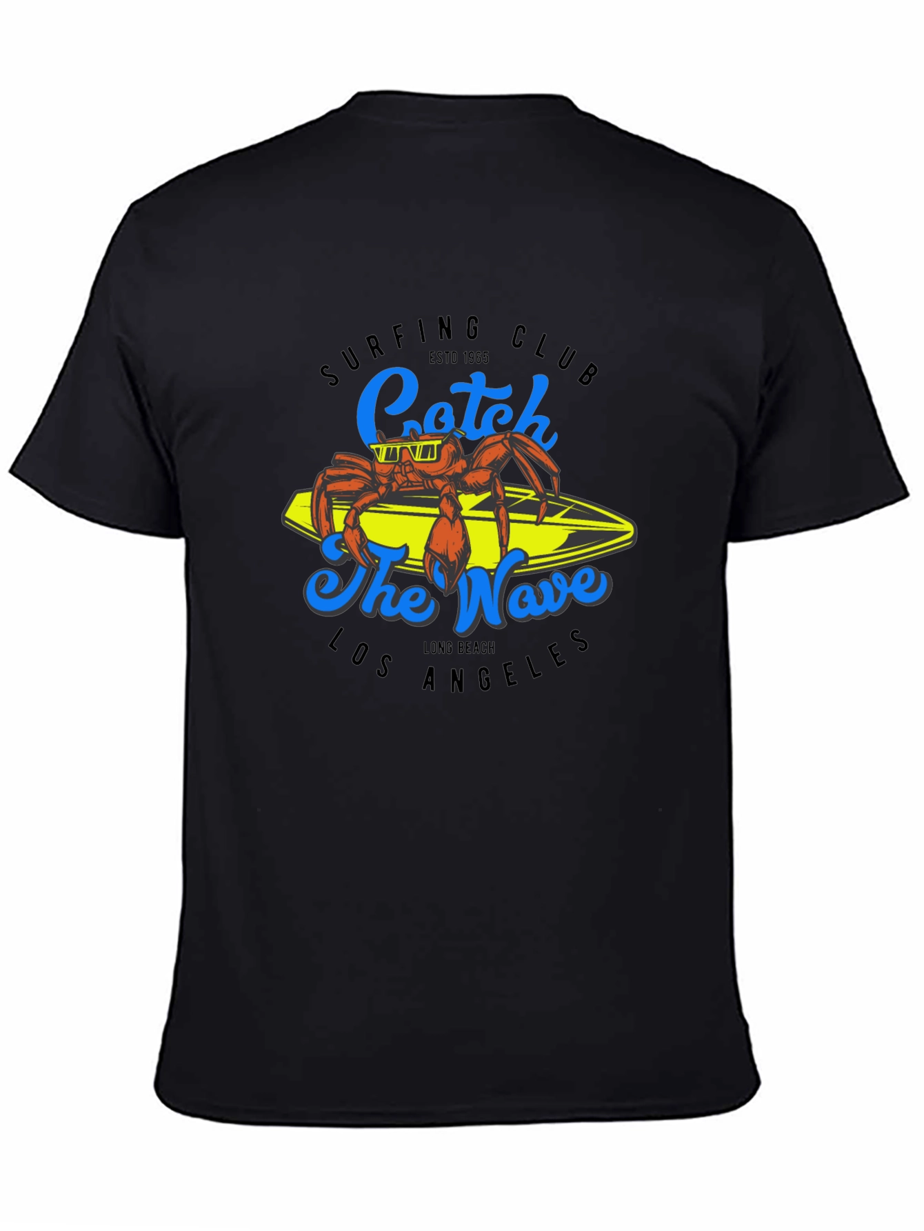 Surfing Club Crab Graphic Tee