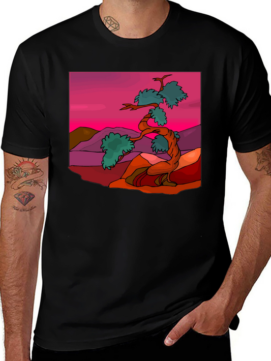 Zen Bonsai Tree Graphic Tee