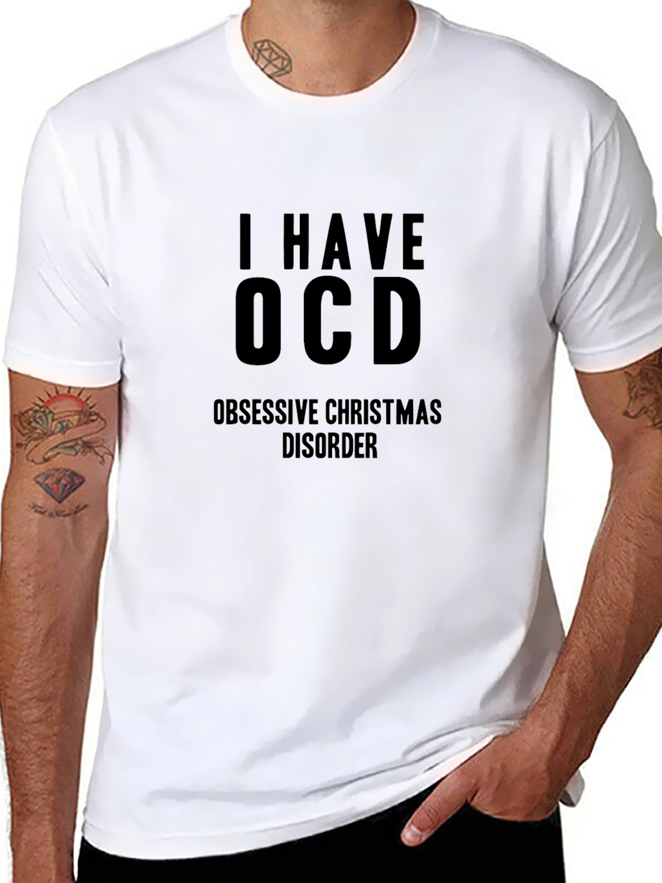 I Have OCD Obsessive Christmas Disorder T-Shirt