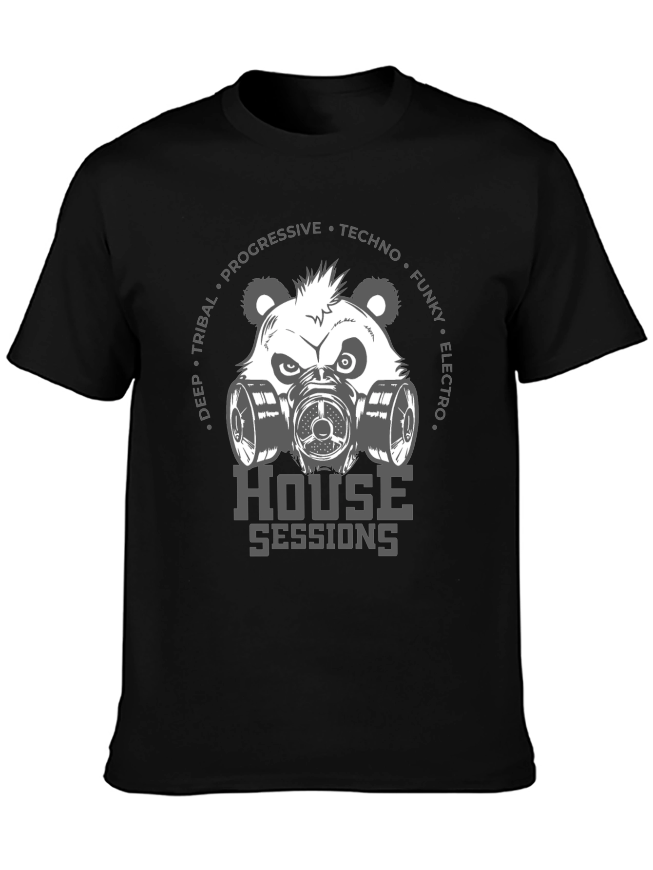 House Sessions Panda Graphic T-Shirt