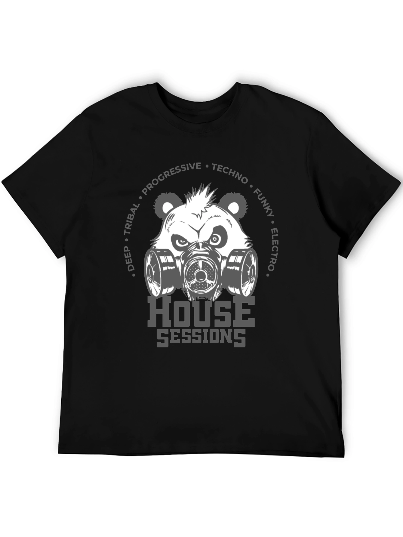 House Sessions Panda Graphic T-Shirt