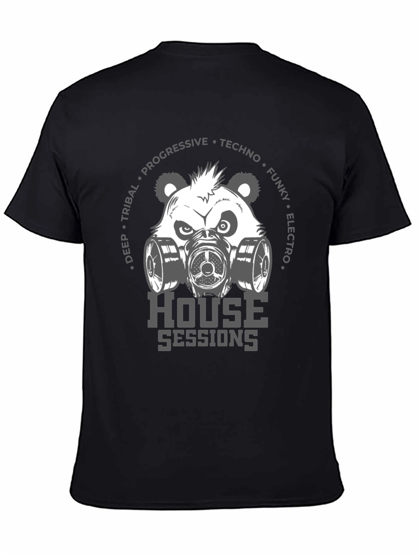 House Sessions Panda Graphic T-Shirt