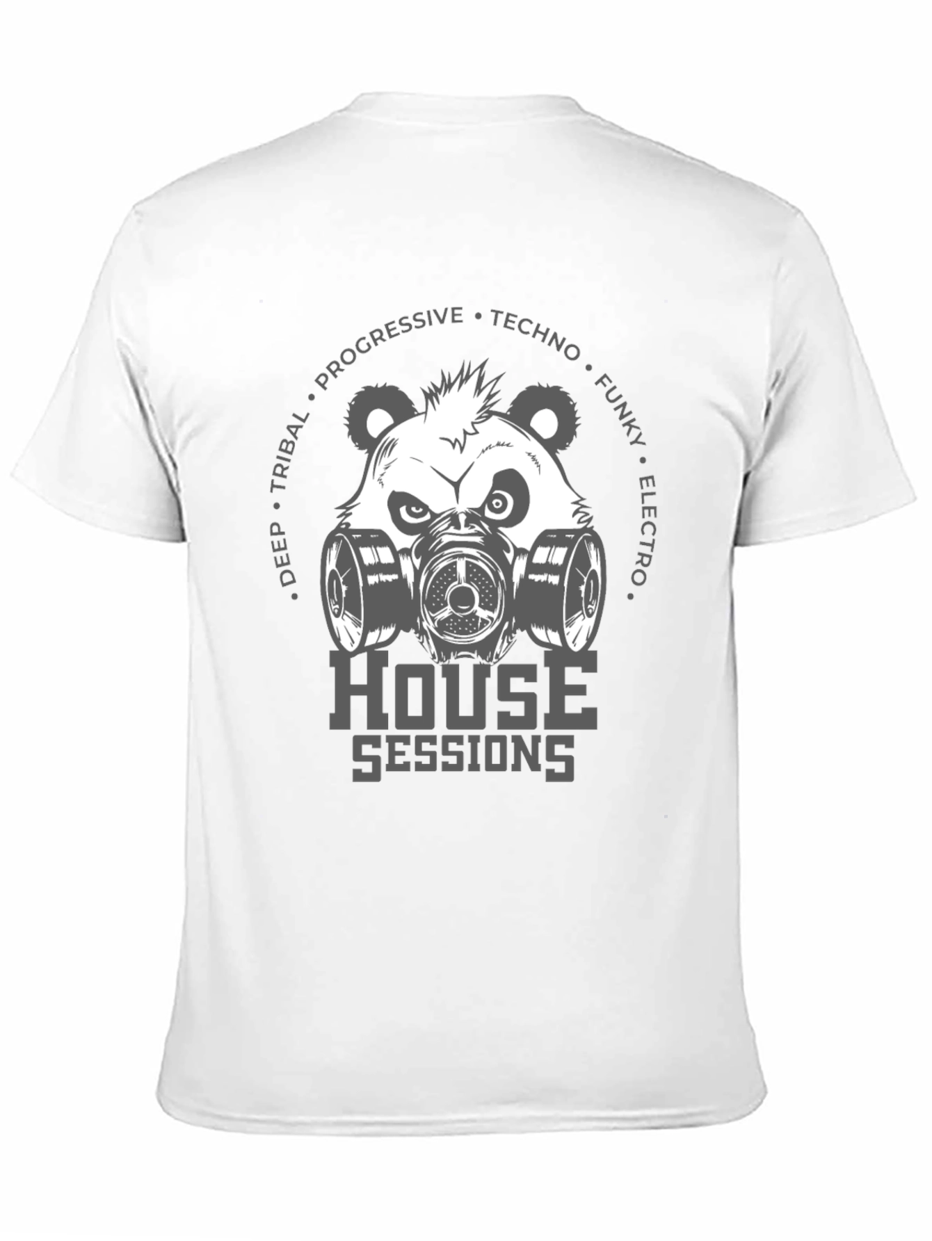 House Sessions Panda Graphic T-Shirt