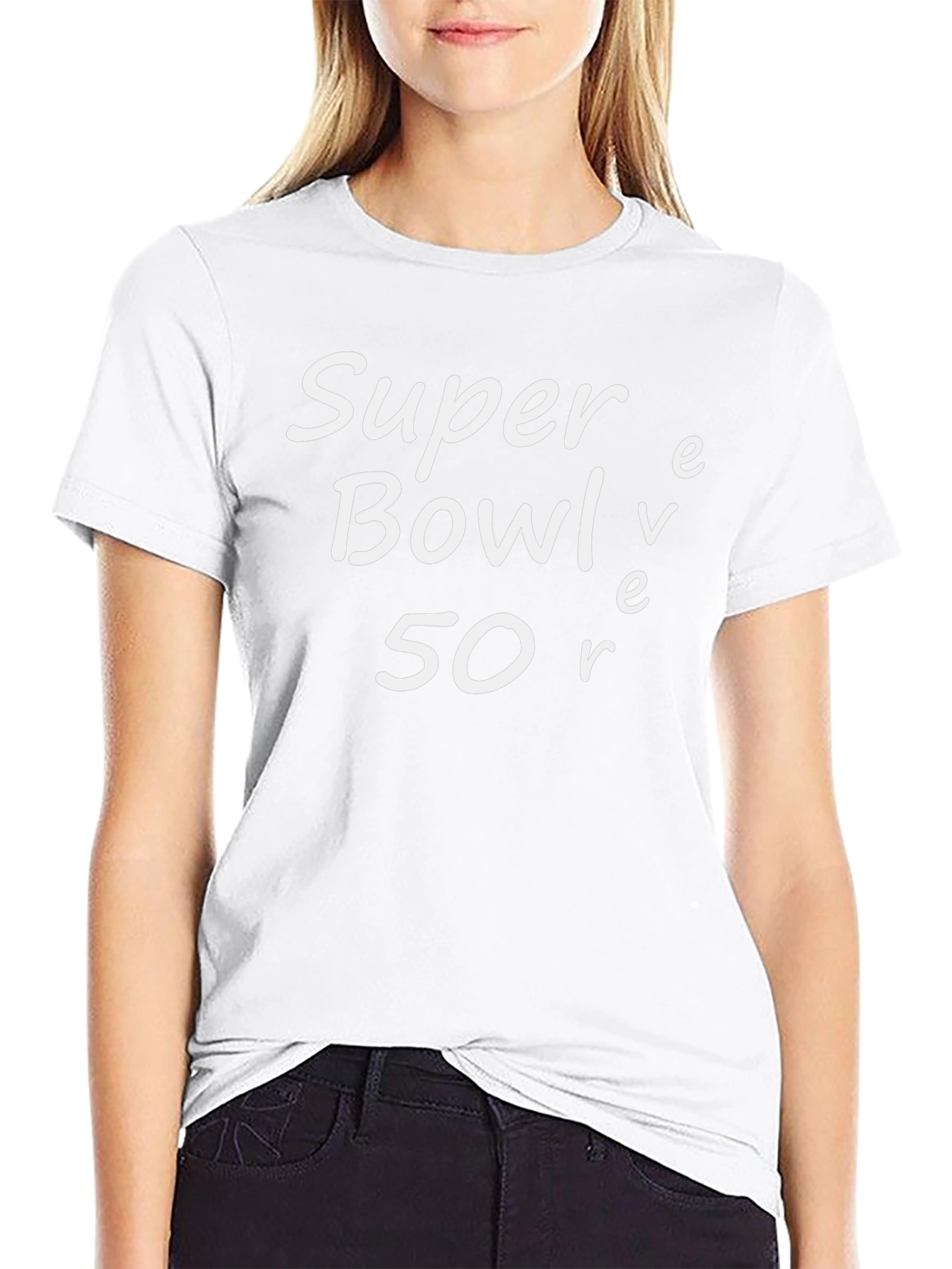 Super Bowl 50 Souvenir Black T-Shirt