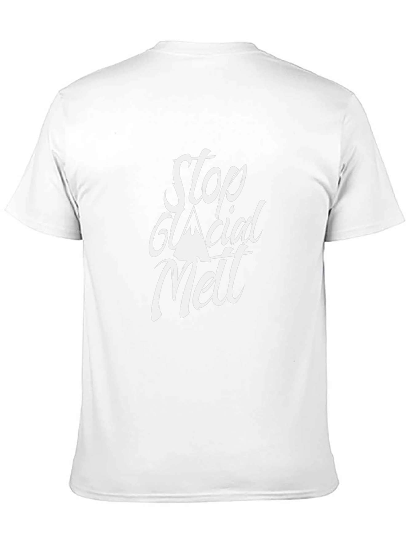 Stop Glacial Melt Black T-Shirt
