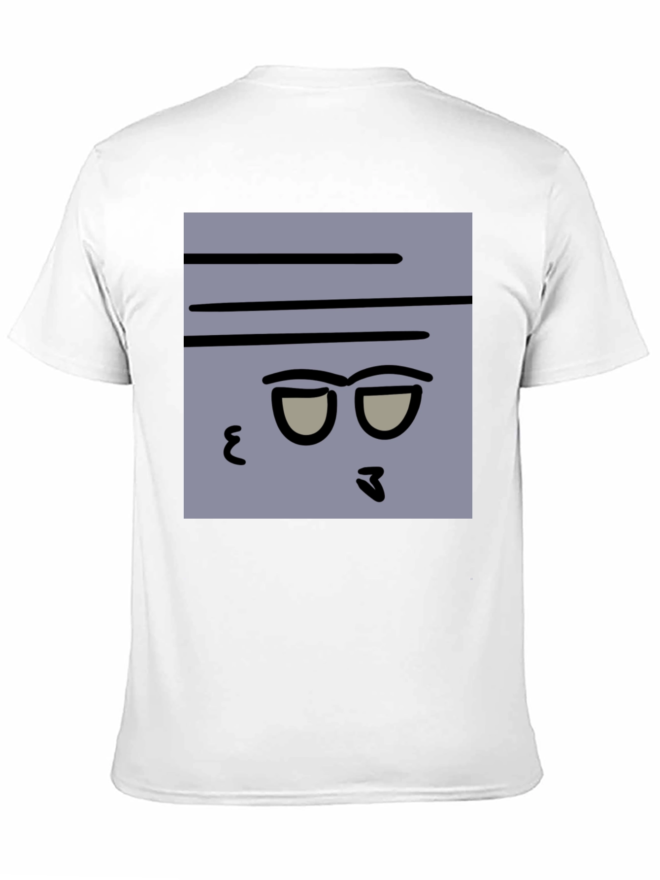 Funny Face Graphic Tee - Mens Black T-Shirt