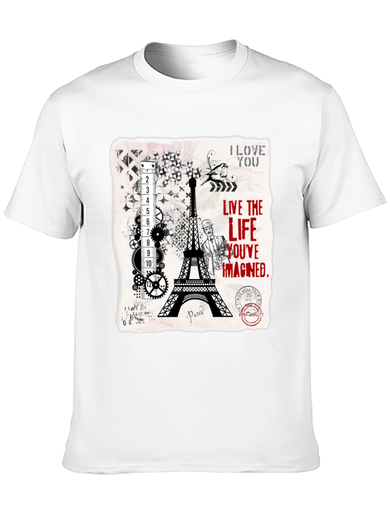 Paris Eiffel Tower Graphic T-Shirt