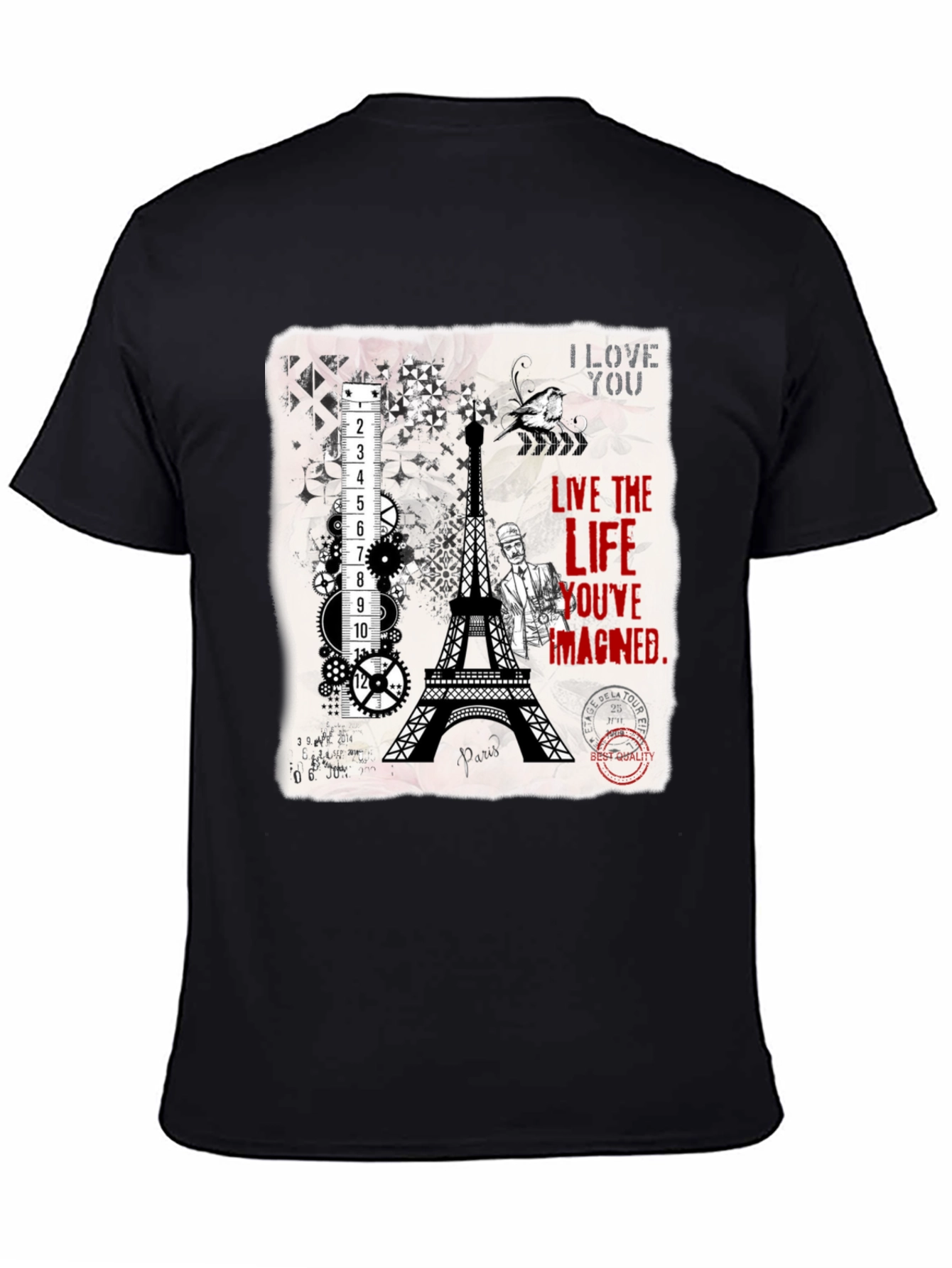 Paris Eiffel Tower Graphic T-Shirt