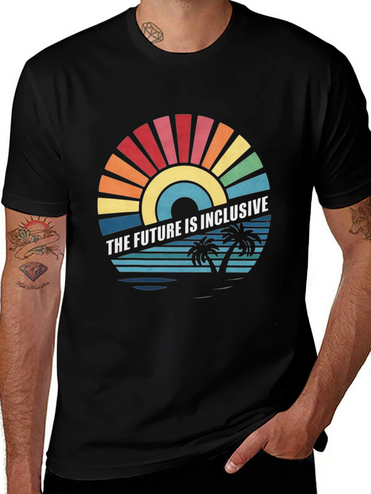 Inclusive Future Graphic Tee - Black Unisex T-Shirt