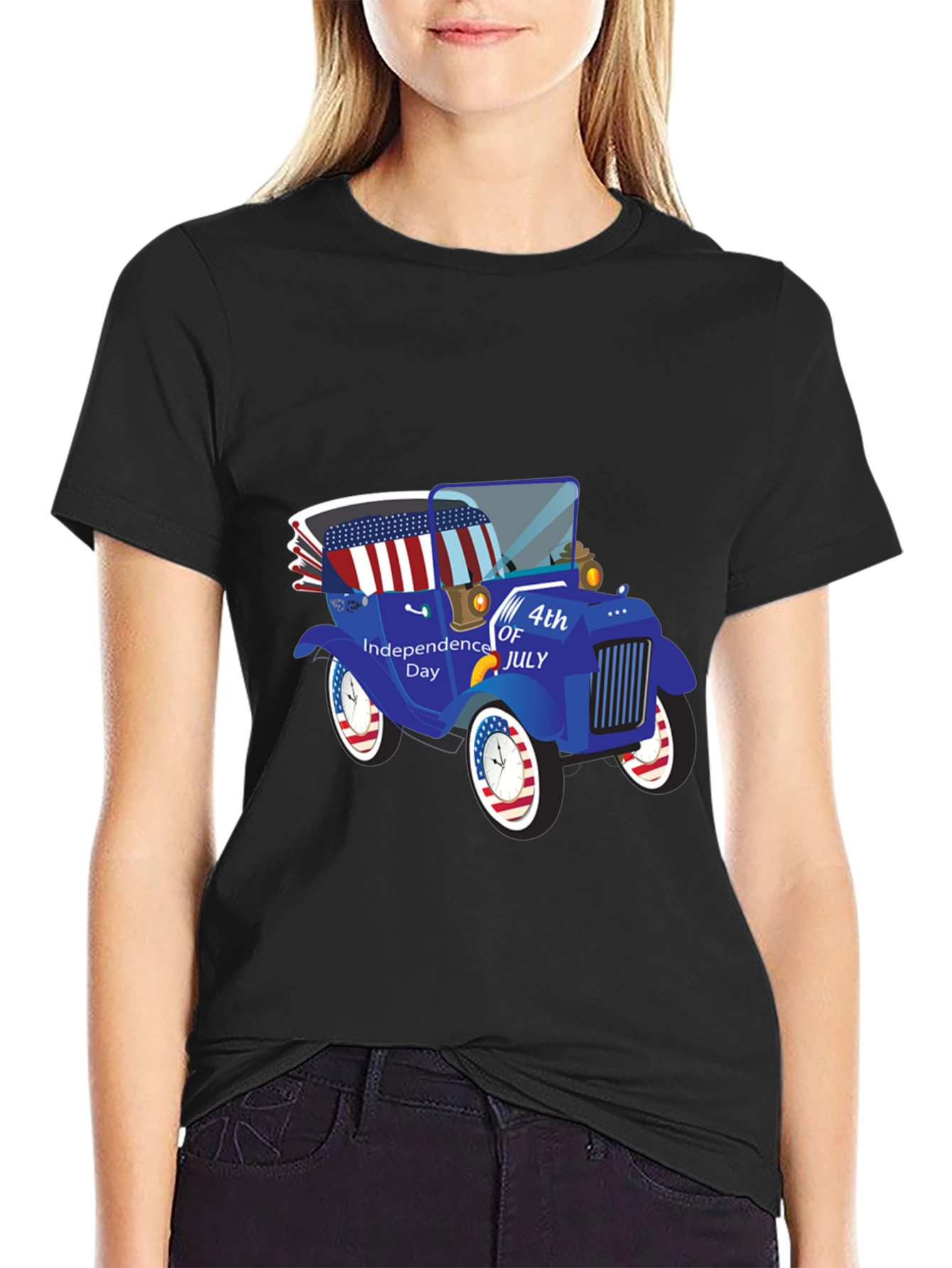 Independence Day Car T-Shirt