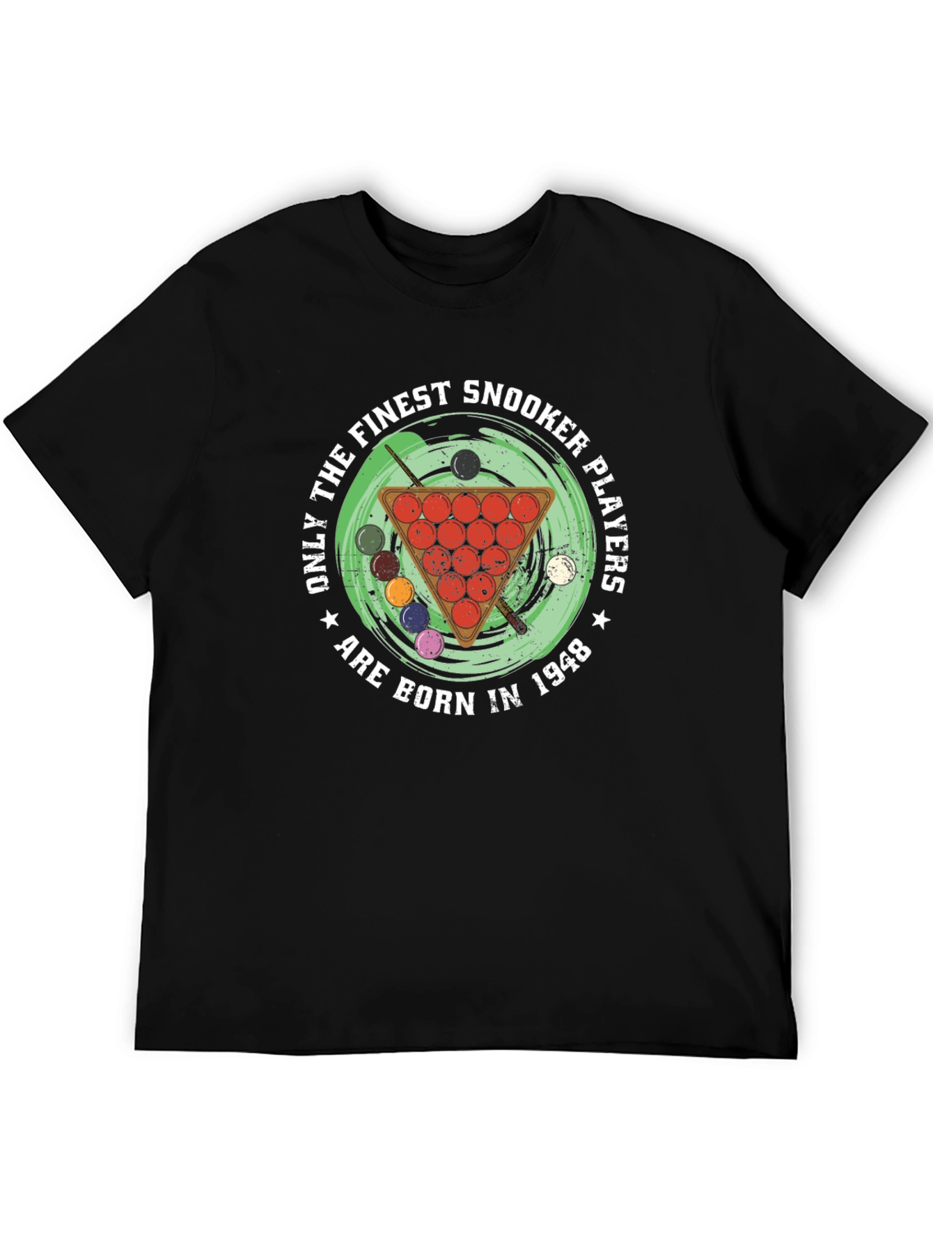 Finest Snooker Players Born in 1948 Graphic T-Shirt